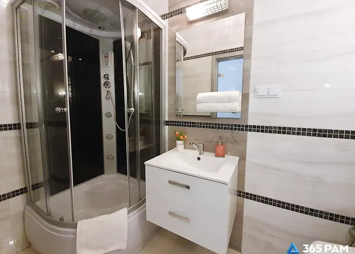 アパート 365pam - Dwie Sosny Przy Plazy - Sauna, Jacuzzi, Silownia, Bawialnia *